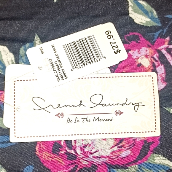 FRENCH LAUNDRY MISSY PRINTED MAXI SKIRT - Picture 4 of 5